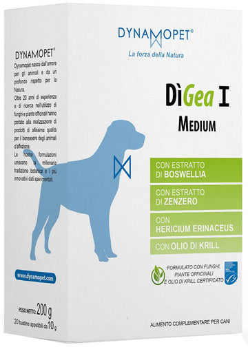 DIGEA I MEDIUM PER CANI 20 BUSTINE DA 10 G