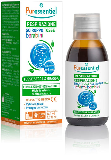 PURESSENTIEL SCIROPPO TOSSE BAMBINI 140 ML