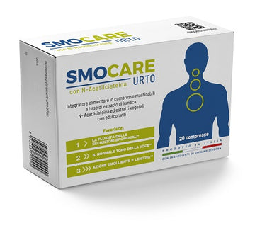 SMOCARE FUMATORI URTO 20 COMPRESSE CON N-ACETILCISTEINA