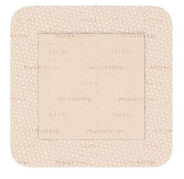 MEDICAZIONE IN SCHIUMA DI POLIURETANO MEPILEX BORDER FLEX LITE 7,5X7,5 CM 5 PEZZI