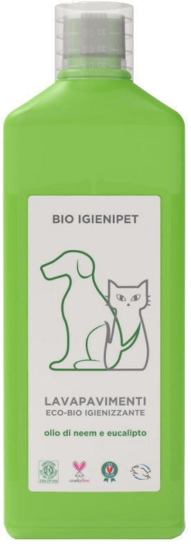 BIOPET LAVAPAVIMENTI OLIO NEEM EUCALIPTO 1 LITRO