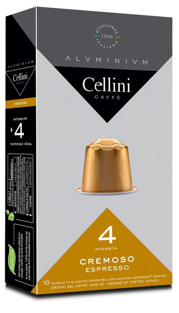 CELLINI CAFFE' CREMOSO INTENSITA' 4 10 CAPSULE