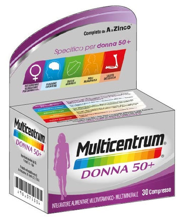 MULTICENTRUM DONNA 50+ 30 COMPRESSE