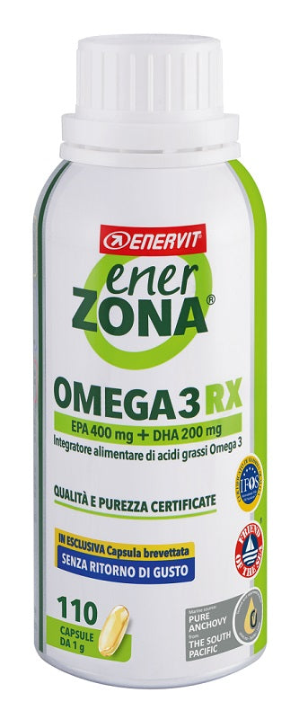 ENERZONA OMEGA 3RX 110 CAPSULE