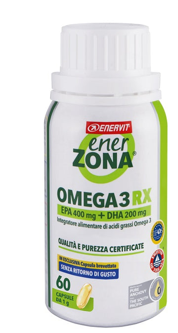 ENERZONA OMEGA 3RX 60 CAPSULE