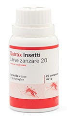 QUIRAX LARVE ZANZARE 20 COMPRESSE