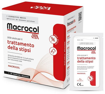 SANAVITA MACROCOL PLUS 20 BUSTINE DA 13,81 G