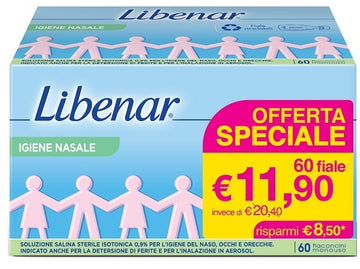 LIBENAR 60 FIALE ISOTONICHE DA 5 ML