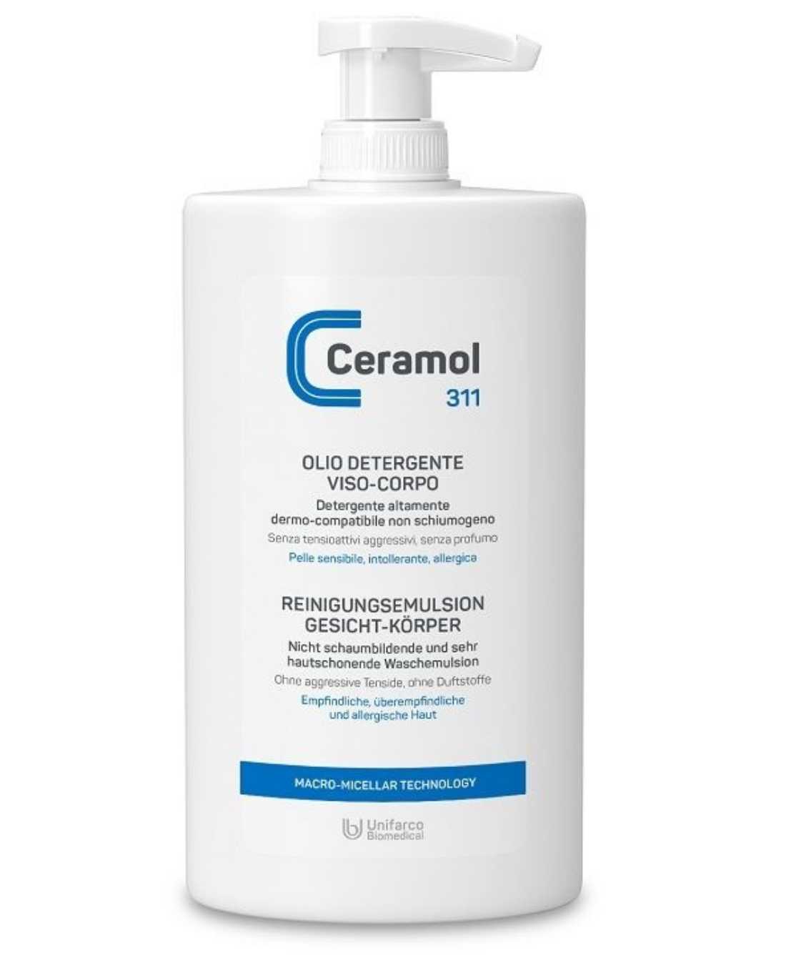 CERAMOL 311 OLIO DETERGENTE VISO/CORPO 400 ML