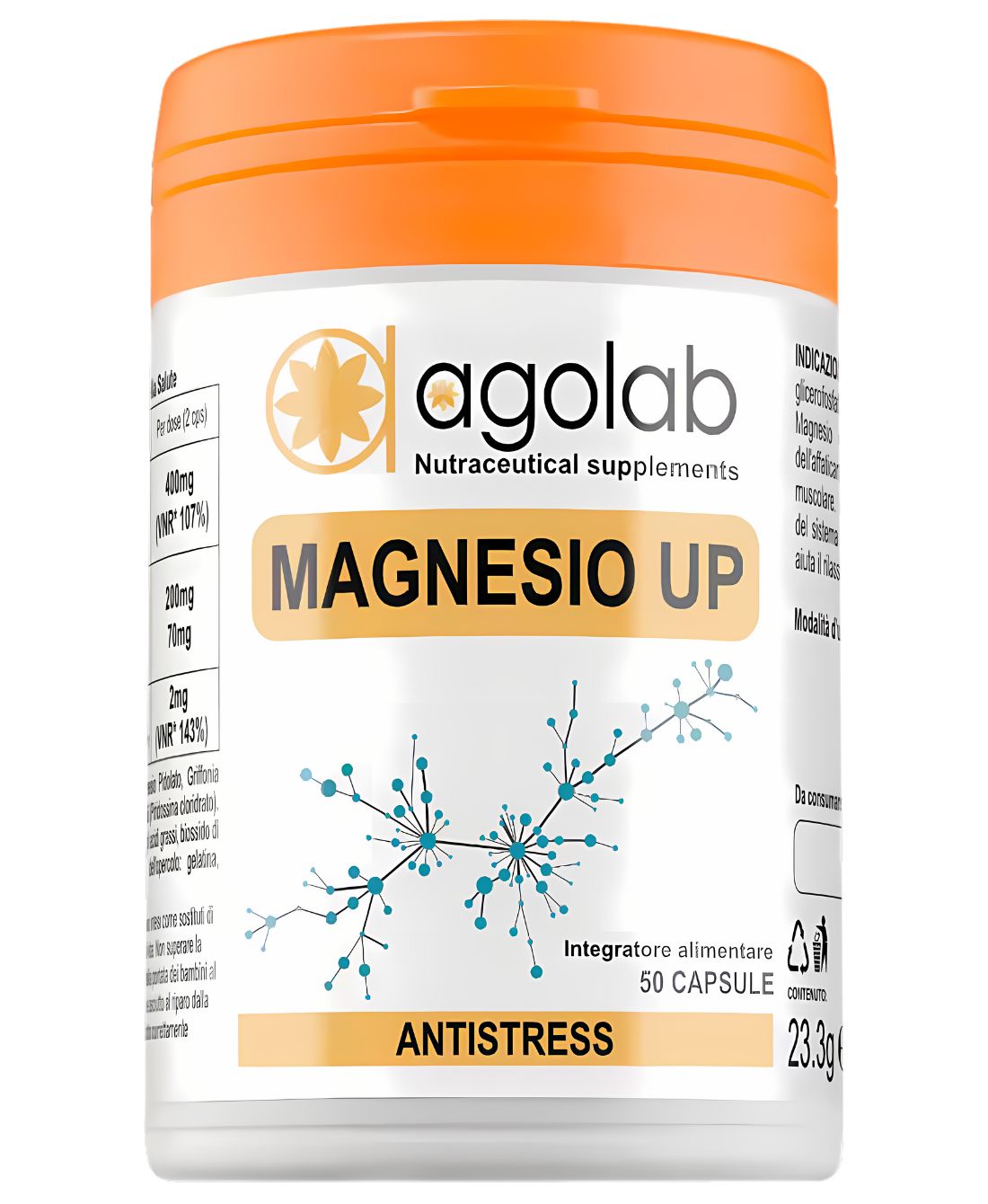 MAGNESIO UP 50 CAPSULE - ANTISTRES
