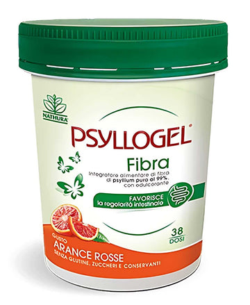 PSYLLOGEL FIBRA ARANCE ROSSE VASO 170 G
