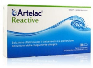 Artelac Reactive Soluzione Oftalmica 10 Monodose