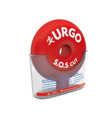 BENDA URGO SOS CUT 3X2,5CM