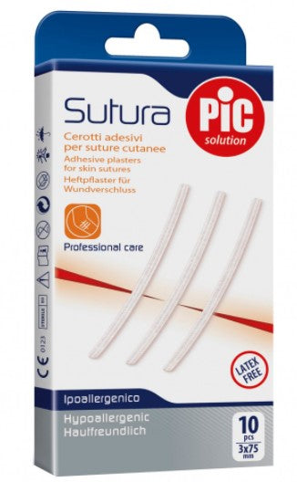 CEROTTO PER SUTURA PIC SOLUTION 3 X 75 MM 10 PEZZI