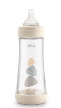 CHICCO BIBERON PERFECT 5 UNISEX 300 ML IN SILICONE 3 FORI