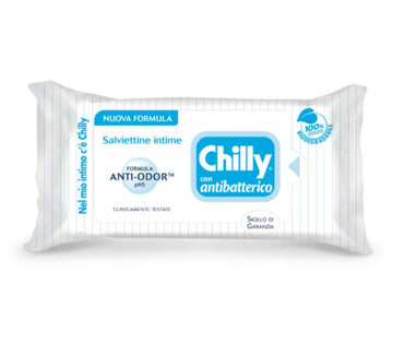 CHILLY SALVIETTE INTIME ANTIBATTERICHE 12 PEZZI