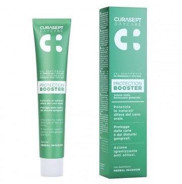 CURASEPT DAYCARE DENTIFRICIO PROTECTION BOOSTER HERBAL INVASION 75 ML