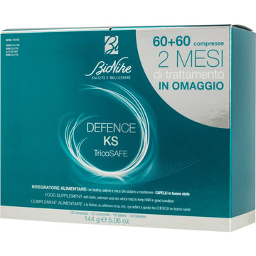 DEFENCE KS TRICOSAFE BIPACK 60 COMPRESSE + 60 COMPRESSE