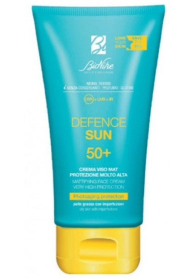 DEFENCE SUN CREMA VISO MAT SPF50+ PROTEZIONE MOLTO ALTA 50 ML