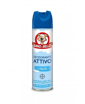 SANO E BELLO DEODORANTE ATTIVO TALCO 250 ML