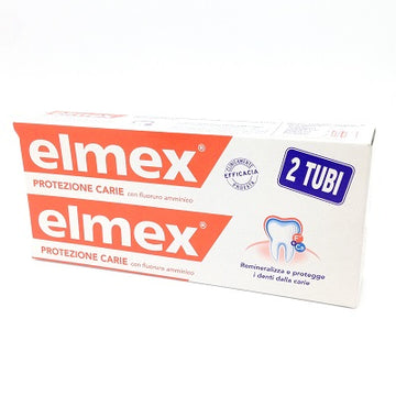 Elmex Dentifricio Sensitive Protezione Carie Formato Bipack 2 Pezzi x 75 ml