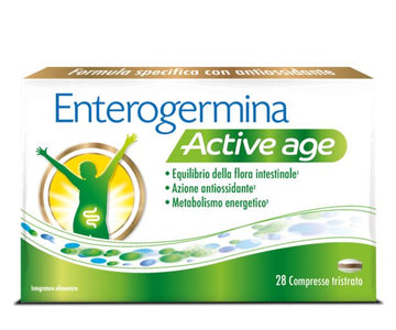 ENTEROGERMINA ACTIVE AGE 28 COMPRESSE