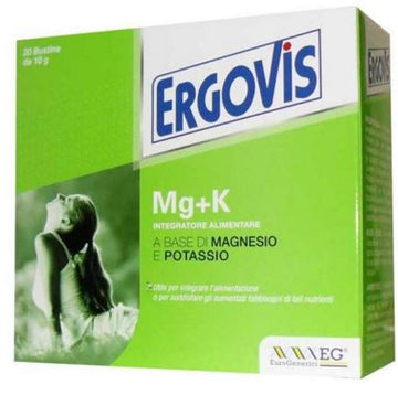 Ergovis MG+K Integratore Alimentare 20 Buste / Bustine