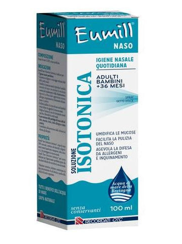 EUMILL NASO SPRAY SOLUZIONE ISOTONICA 100 ML
