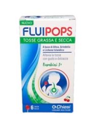 FLUIPOPS 6 LECCA LECCA GUSTO CILIEGIA PER TOSSE