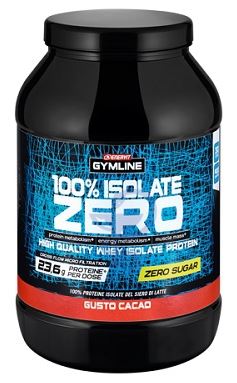 GYMLINE 100% WHEY ISO ZERO CACAO 900 G