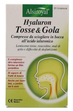 HYALURON TOSSE & GOLA 30 COMPRESSE N