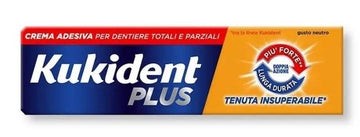 KUKIDENT PLUS DOPPIA AZIONE CREMA ADESIVA DENTIERE 40 G
