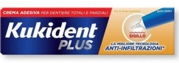 KUKIDENT PLUS SIGILLO ANTI INFILTRAZIONI CREMA ADESIVA DENTIERE 57 G