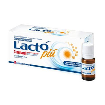 LACTO PIU 3 MILIARDI 12 FLACONCINI