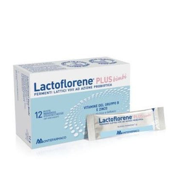 LACTOFLORENE PLUS BIMBI 12 BUSTINE