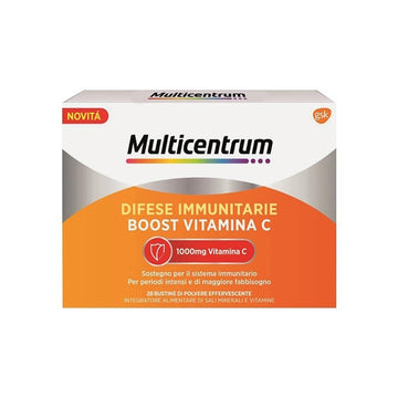 MULTICENTRUM DIFESE IMMUNITARIE BOOST VITAMINA C 28 BUSTINE