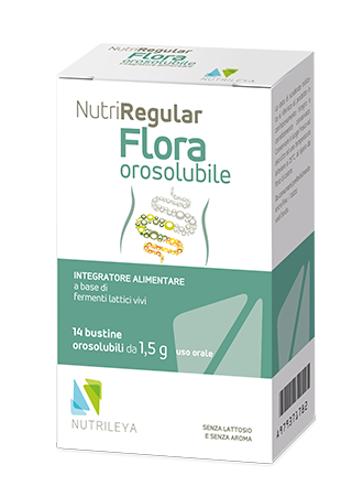 NUTRIREGULAR FLORA 14 BUSTINE OROSOLUBILI