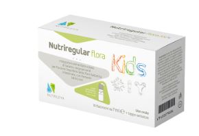 NUTRIREGULAR FLORA KIDS 10 FLACONCINI - PROBIOTICO BAMBINO