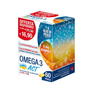 OMEGA 3 ACT 1G 60 PERLE
