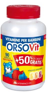 Orsovit Caramelle Gommose 90 Pezzi +50% Di Orsetti Gratis