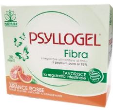 PSYLLOGEL FIBRA ARANCE ROSSE 20 BUSTINE