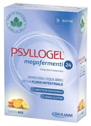 PSYLLOGEL MEGAFERMENTI 24 ACE 12 BUSTE 3 G
