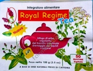 ROYAL REGIME TEA 50 BUSTINE 100 G