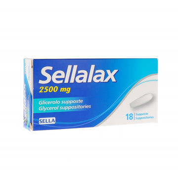 SELLALAX 2500MG SUPPOSTE GLICEROLO 30 PEZZI