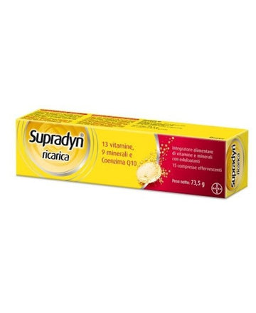 SUPRADYN RICARICA 15 COMPRESSE EFFERVESCENTI