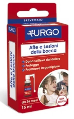 URGO SPRAY PER AFTE E LESIONI DELLA BOCCA 15 ML