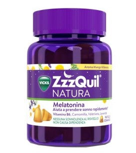 VICKS ZZZQUIL NATURA MANGO & BANANA 30 PASTIGLIE GOMMOSE